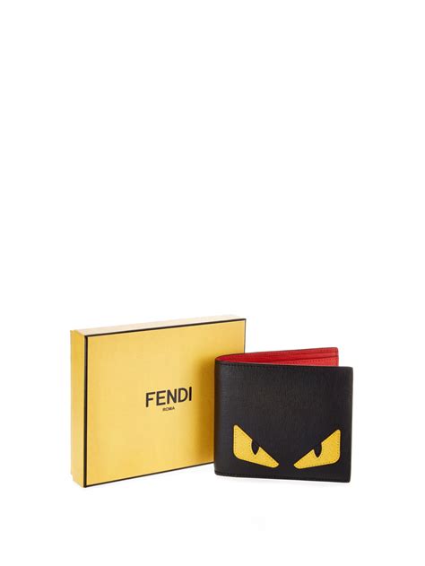 fendi mens wallet bag bugs|FENDI Bag Bugs Bifold Wallet .